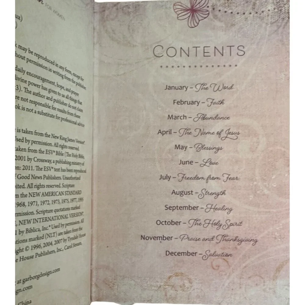 Daily Declarations of Faith For Women Devotions for the Year Sku 0036